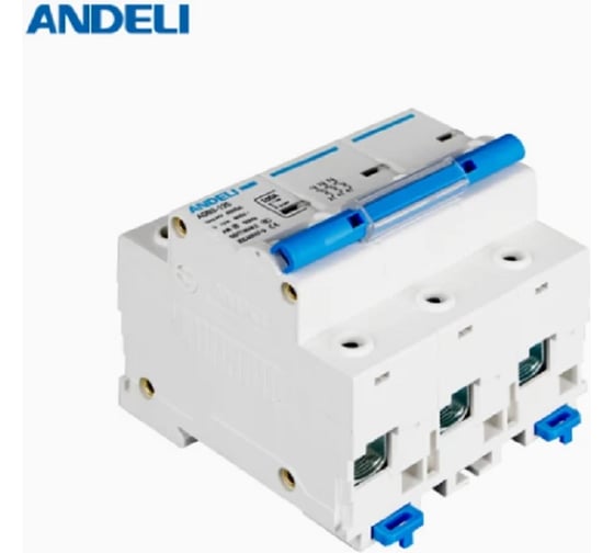 Автоматический выключатель ANDELI ADB3-125H 3P, 125A 10KA, тип D (8-12In) ADL01-674