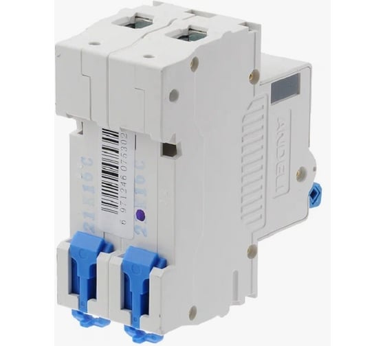 Автоматический выключатель ANDELI ADB3-63/2P, 25A, 6KA, тип B ADL01-846