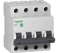 Автоматический модульный выключатель Schneider Electric EASY 9, 4П, 25А, С 4.5кА, 400В =S= EZ9F34425
