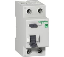 Дифференциальный выключатель Schneider Electric EASY 9 УЗО, 2П, 63А, 300мА, AC, 230В EZ9R64263