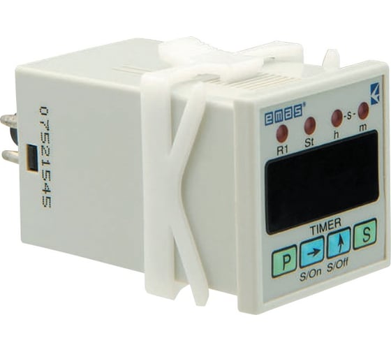 Цифровой таймер Emas с задержкой 0,1с - 99,59ч 220В AC RZ1D1B-5