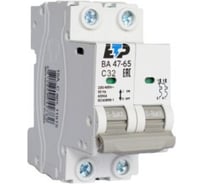 Автоматический выключатель ЕТР ВА 47-65, 2Р 32А C 6кА 11927