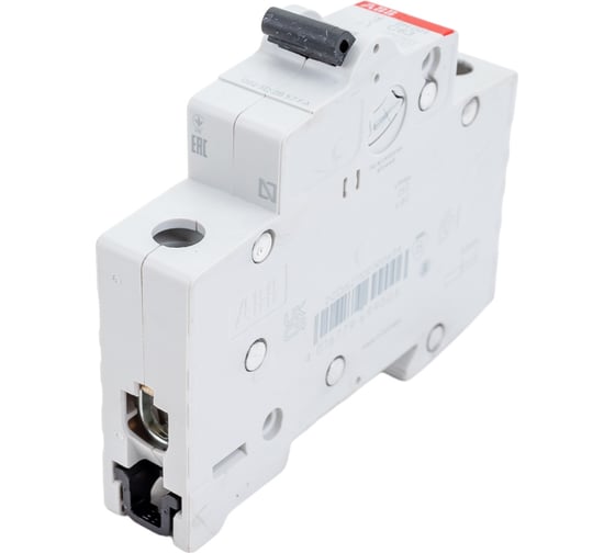 Автоматический выключатель ABB SH201 однополюсный, 63А, С, 6.0кА 2CDS211001R0634