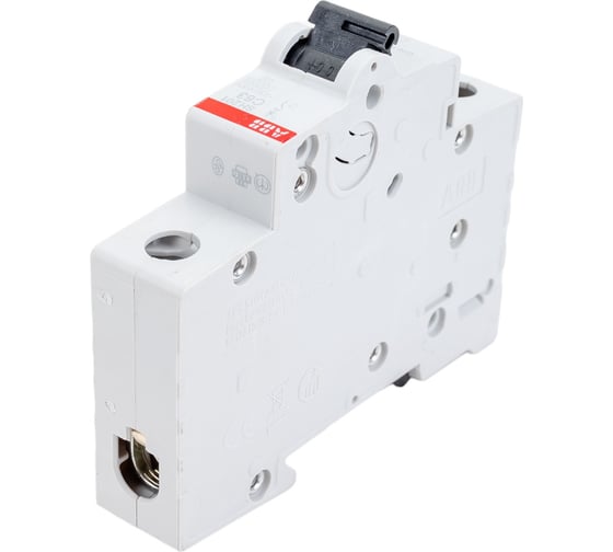 Автоматический выключатель ABB SH201 однополюсный, 63А, С, 6.0кА 2CDS211001R0634