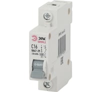 Автоматический выключатель ЭРА SIMPLE mod-03 SIMPLE 1P 16А 4,5к Б0043782
