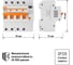 Дифференциальный автомат TDM ELECTRIC АД14 4Р, 6А, 10мА SQ0204-0126 4