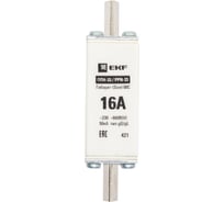 Плавкая вставка EKF ППН-33, 100/16А габарит 00С EKF fus-33/100/16 15222451