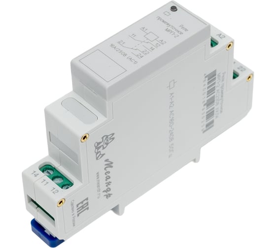 Реле промежуточное Меандр МРП-2 AC230В УХЛ4 A8302-16935239