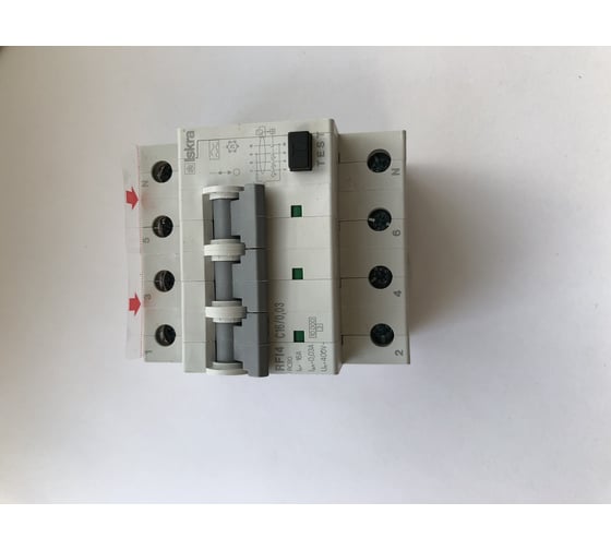 Автомат дифференциальный iskra RFI4E-C-16/0,03 УТ-00024522