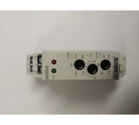 Реле контроля напряжения iskra MVR 54N 1 230/400 V AC УТ-00025496