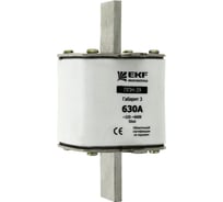 Плавкая вставка EKF ППН-39 630/350А габарит 3 EKF fus-39/630/350
