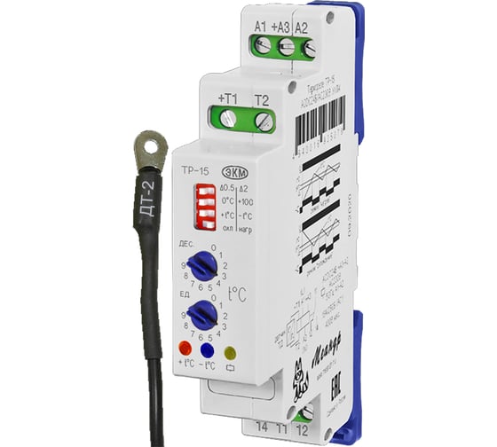 Реле температурное Меандр ТР-15 ACDC24B/AC230B УХЛ4 с ТД-2 A8302-19911557