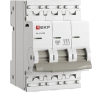 Автоматический выключатель EKF ВА 47-63N MA 3P 10А (C) 6кА без теплового расцепителя PROXIMA M63MA6310C
