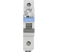 Автоматический выключатель IPRO 1 фаза С 10А 6кА 14365