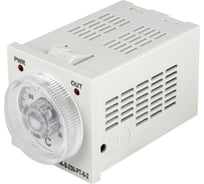 Температурный контроллер INNOCONT с аналоговым управлением, 48x48x82 мм, вход Pt100, 0...200C, выход реле, ON/ TRT-A-S-230-PT-8-2