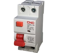 Устройство защитного отключения CNC Electric YCB9RL-100 16А 1P+N 6кА 30мА AC (электромеханическое) A030842