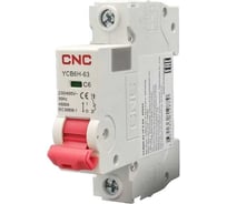 Модульный автоматический выключатель CNC Electric YCB6H-63 6А 1P 4,5кА C A000144