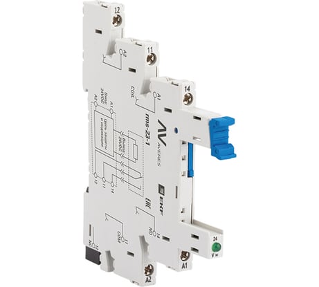 Промежуточное реле EKF, РM slim 23/1 AVERES rms-23-1