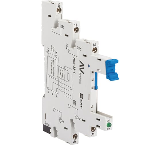 Промежуточное реле EKF, РM slim 23/1 AVERES rms-23-1 1