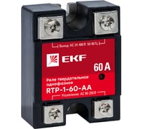 Твердотельное реле EKF однофазное RTP-60-AA  PROxima rtp-1-60-aa