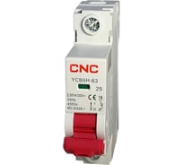 Модульный автоматический выключатель CNC Electric YCB6H-63 25А 1P 4,5кА B A000135