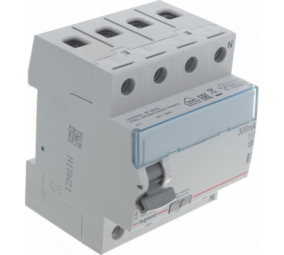 Выключатель дифференциального тока Legrand ВДТ TX3 4п 25a 300ma -AC 403042