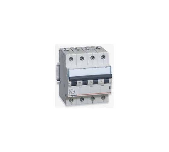 Автоматический выключатель Legrand TX3 C6A 4П 6000 404067