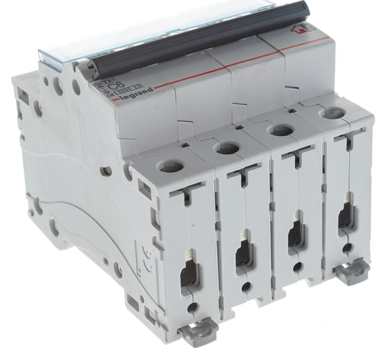 Автоматический выключатель Legrand TX3 C6A 4П 6000 404067
