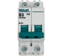 Автоматический выключатель Dekraft ВА101-2Р-003А-D 11111DEK