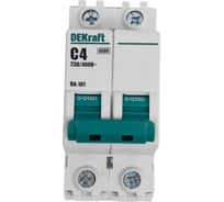 Автоматический выключатель Dekraft ВА101-2Р-004А-C 11209DEK