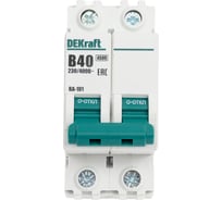 Автоматический выключатель Dekraft ВА101-2Р-040А-B 11022DEK