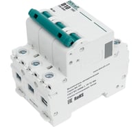 Автоматический выключатель (АВ) DEKraft ВА-101, 3 Р, 10 А, хар-ка D, 4.5 кА 11125DEK