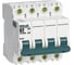 Автоматический выключатель (АВ) ВА-101, 4 Р, 2 А, хар-ка D, 4.5 кА Dekraft 11134DEK 1