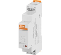 Реле промежуточное TDM ELECTRIC РЭК-1М/1 16А 12В АС/DC (DIN-рейка, 1р-контакт) TDM SQ0701-0080