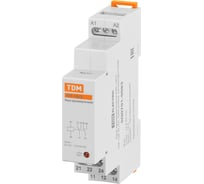 Реле промежуточное TDM ELECTRIC РЭК-1М/2 16А 12В АС/DC (DIN-рейка, 2р-контакт) TDM SQ0701-0083