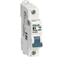 Автоматический выключатель Dekraft, ВА105-1P-032A-C-DC 13382DEK
