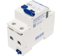 Выключатель автоматический дифференциального тока TOKOV ELECTRIC 2П (1P+N) 63А 300мА тип AC 6кА хар-ка C TKE-PZ60-RCBO-2-63-300-AC