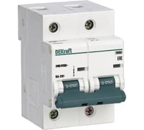 Автоматический выключатель Dekraft ВА201-2Р-063А-C 13004DEK