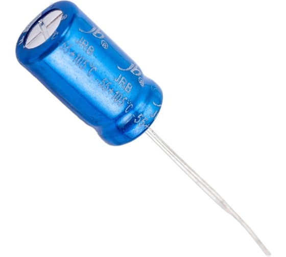 Конденсатор электролитический JB Capacitors 10мкФ, 450В, -55/105C, 10x20 / P:5 мм, JRB2W100M05001000200000BST-275