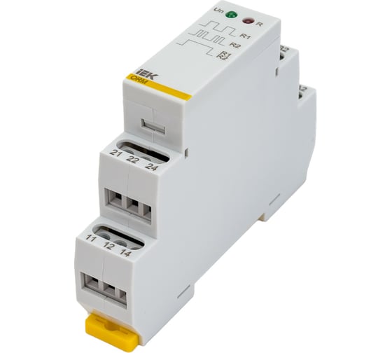 Импульсное реле IEK ORM 2 контакта, 12-240 В AC/DC ORM-02-ACDC12-240V