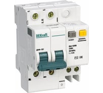 Дифференциальный автомат Dekraft ДИФ101-2Р-050А-300-D 15136DEK