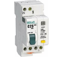 Дифференциальный автомат Dekraft ДИФ102-1N-025А-030-C 16005DEK