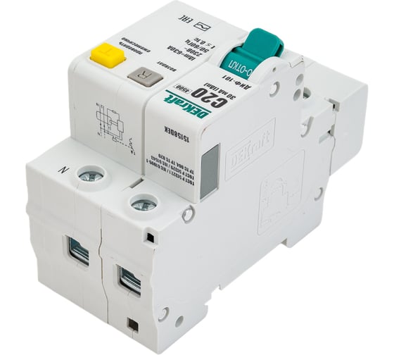 Дифференциальный автомат Dekraft ДИФ101-1N-020А-030-C 15158DEK