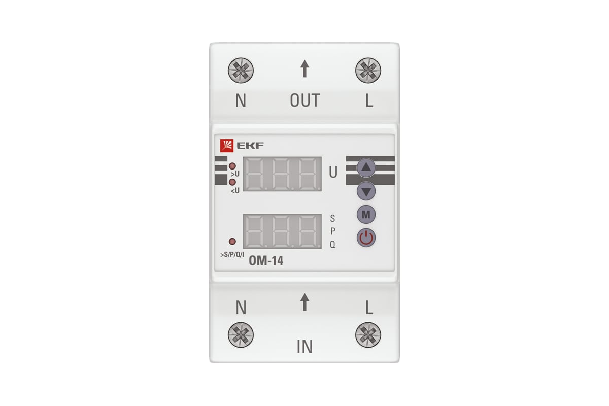 Ограничитель мощности EKF PROxima ОМ-14 rel-pl-14 - выгодная цена ...