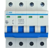 Автоматический выключатель APEX ВА 47-63 4P 6А характеристика D 4,5kA PROFF ME213266