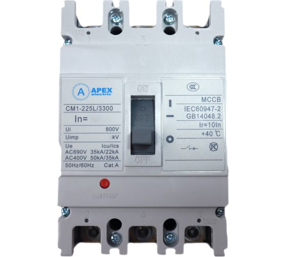 Автоматический выключатель APEX ВА-89М 100/63А 3P 35кА PE11312