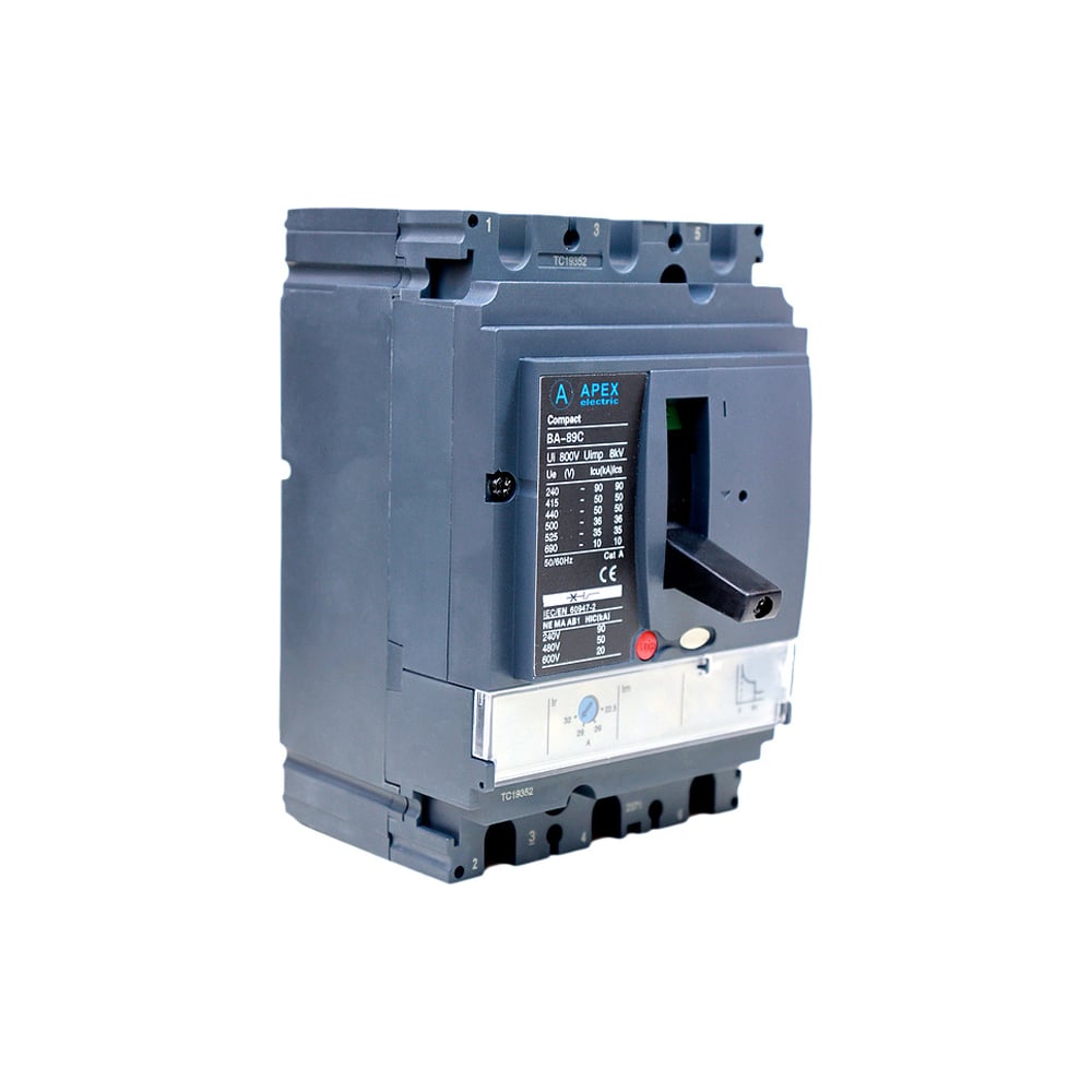 Автоматический выключатель APEX ВА-89C 400/400А, 3P, 45кА PE11453 ...