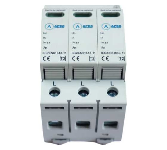 Ограничитель импульсных напряжений APEX ОПВ-C/3P In 20кА 385В с сигн. PROFF ME51016