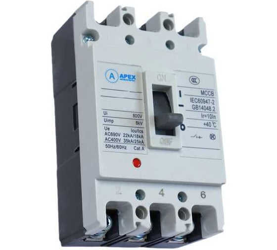 Автоматический выключатель APEX ВА-89М 63/32А 3P 25кА PE11395