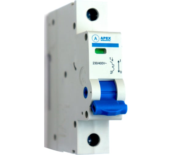 Автоматический выключатель без теплового расцепителя APEX ВА 47-63M 1P, 25А, харакеристика C, 6кА, PROFF ME21513 1